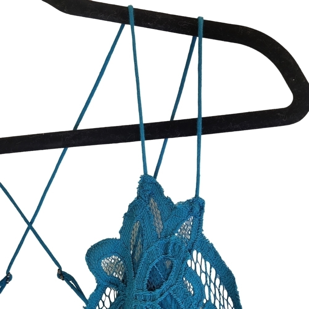Free People Adella Cami in Teal•S - Picture 8 of 12